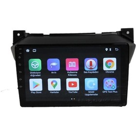 Resim SuzuKialto 2010-2011 9 inç 6-128 GB PRO Android Carplay Multimedya 
