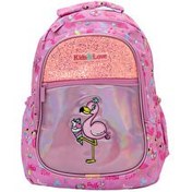 Resim Kaukko Kids Love Aynalı & Taşlı Flamingo Sırt Çantası 