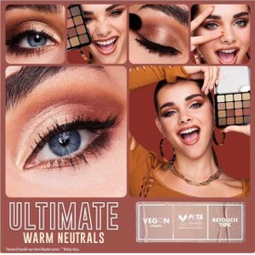 Resim NYX Makeup Ultimate Shadow Palette Warm Neutrals Göz Farı Paleti 