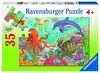 Resim Ravensburger 35 Parça Okyanus Canlıları Puzzle 087808 