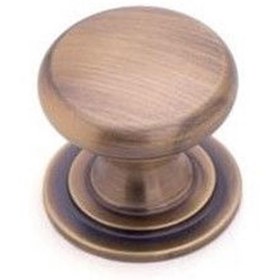Resim System Antik Saten Mat 32 mm Düğme Mobilya Kulpu (SY1959 0032 ABM) 