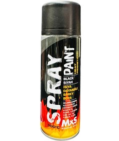Resim MxS Isıya Dayanıklı Siyahı Sprey Boya 400 Ml 