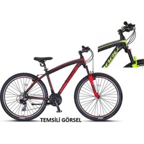 Resim Ümit 2762 Camaro M Erkek Dağ Bisikleti 459h V 27.5 Jant 21 Vites Siyah Lime 