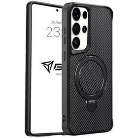 Resim Hype Store Karbon Fiber Materyal Stand Özellikli Lens Çerçeveli ve Sararmayan Güçlü Darbe Emici Premium Kılıf ( 