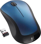 Resim logitech M310 XL Mouse Tam Boy Rahat Kauçuk Kenarlı Tavuskuşu Mavisi 