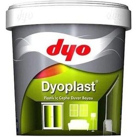 Resim Dyo Dyoplast Plastik İç Cephe Boyası Siyah 15 L 