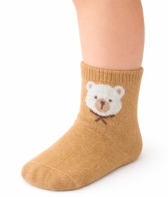 Resim SOLDE SOCKS Sevimli Ayıcık Desenli 5'li Bebek Çorap Seti - Renkli ve Yumuşak Tasarım 