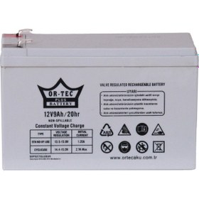 Resim Ortec Akülü Çocuk Arabası Aküsü 12v 9a Pil Akü 