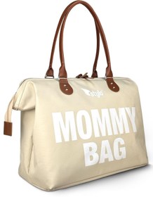 Resim Stylo Mommy Bag Anne Bebek Bakım Çantası - Bej - Bej / Standart 