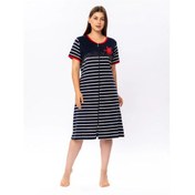 Resim Dınar Textıle Fermuarlı Ev Triko Bornozu 420838252 Mavi 