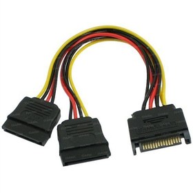 Resim Dark P202 15Pin SATA - 2x15Pin SATA Dönüştürücü Kablo (DK-CB-P202) 