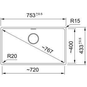 Resim Franke Maris Mrg 210/110-72 Nero Granit Eviye 