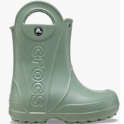 Resim Crocs Handle It Rain Boot Kids Çocuk Yağmur Çizme 12803-004 Yeşil 