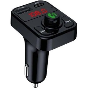 Resim Qc 3.1a Usb &amp Pd /tf Fm Transmitter Diğer 