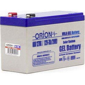 Resim ORN1270G 12V 7AH Jel Akü 