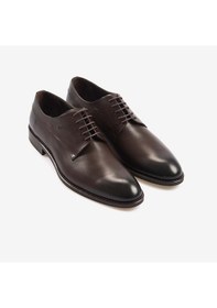 Resim Kemal Tanca Gold Hakiki Deri Erkek Klasik Ayakkabı 6344-10 Kahve 