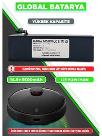 Resim Xiaomi Vacuum Mop Pro Batarya 3500mah Yüksek Kapasite 