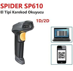 Resim SPİDER SP610 KABLOLU 2D BARKOD OKUYUCU 