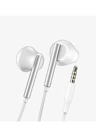 Resim Linktech Yüksek Basslı Kablolu Kulaklık , Linktech H64 Beyaz Mikrofonlu Kablolu Kulak İçi Kulaklık , Universal 