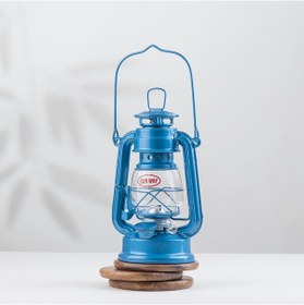 Resim 24 Cm Dekoratif Gemici Feneri Mavi 