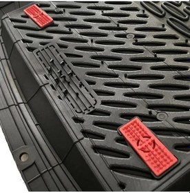 Resim CHEVROLET AVEO 06-11/ LACETTI 02-08 3D PASPAS ÜNİVERSAL KIRMIZI 