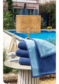 Resim Özdilek Double Colour Plaj Havlusu 70x145 Lacivert-mavi 