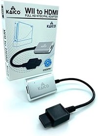 Resim Kaico Nintendo Konsolları için Wii - HDMI Adaptörü, Bileşen Çıkışını Destekler - Tak ve Çalıştır - NTSC & PAL 