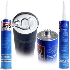 Resim Dayson Ekstra Poliüretan Mastik Silikon Yapıştırıcı 280 ML 3'Lü Siyah-Beyaz-Gri 