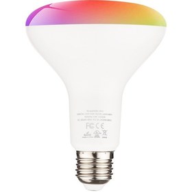 Resim Youtek Akıllı Led Ampul E27 220-240v 13w - Wifi Ve Ses Kontrolü, Işık Şiddeti Ve Rengi Ayarlanabilir, Düz Başlı 