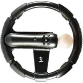 Resim YUES PS4 VR Move Direksiyon – PS Move Racing Wheel Aparatı, PS3/PS4/PS5 Uyumlu, Kaymaz Kavrama, Hafif ABS* 