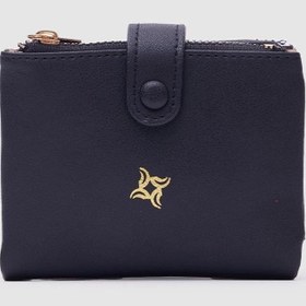 Resim Shule Bags Lola Çıtçıtlı Cüzdan Siyah 