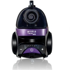 Resim Arnica Yüksek Performanslı Toz Torbasız Elektrikli Süpürge - Turbo Fırça, 2.5L Hazne, Mor 750W 