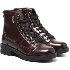 Resim Dark Burgundy Çizme Kadın Oxw002401 Oxs Frank 0024 Mıd W Leather Dk.burgundy Dark Burgundy 