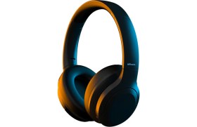 Resim HiFuture FutureTour Kablosuz Bluetooth 5.2 ANC Gürültü Engelleyici Mikrofonlu Kulak Üstü Kulaklık Siyah 