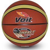 Resim Impact 1VTTPIMPACT/098 N:7 Kahve Beyaz Basketbol Topu Voit