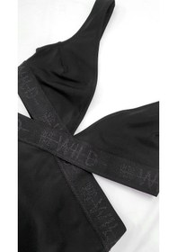 Resim Siyah Geniş Elastik Şeritli Mayo Db200511ma 001 