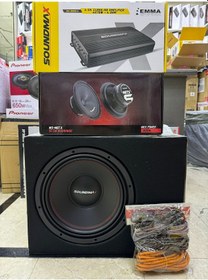 Resim Paket Set 30 CM Bas 4 Kanllı soundmax Anfi Massive 16 CM Midrange 