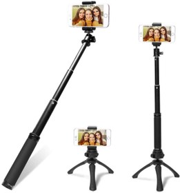 Resim FOTOPRO Ms-4f Bluetooth Selfie Stick With Tripod 