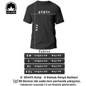 Resim Unisex Hearts Baskılı Tasarım Tshirt Lacivert 