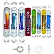 Resim Pemax Water Solutions Kapalı Kasa Su Arıtma STDMAX 8'li Orijinal LG Kuno Mebran Alkali-Mineral-Detox-Tatlandırıcı 