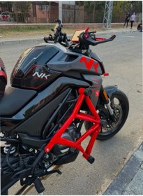 Resim İnan CFMOTO NK250 ÖZEL KIRMIZI 6 TAKOZLU KORUMA DEMİRİ 