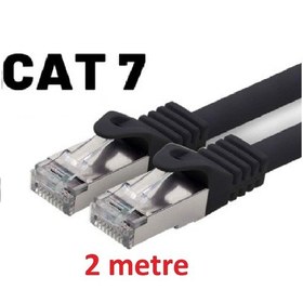 Resim Cat7 Kablo Ethernet Network Lan Ağ Kablosu 2 Metre 