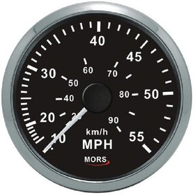 Resim Sürat Göstergesi 55 Mph Siyah 