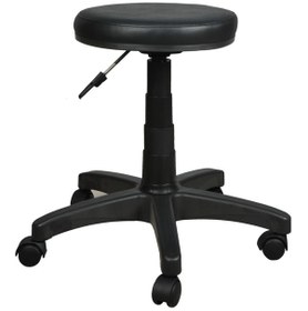 Resim Bürocci Plastik Ayaklı Tabure-Siyah-2999G0101 