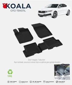 Resim Skoda Octavia Tsı Otomatik Uyumlu 2020 Ve Sonrası Sahler 4,5d Oto Paspas 