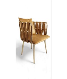 Resim Ofis, Balkon, Mutfak Metal Koltuk Ve Berjeri - 1 Adet Sarı 