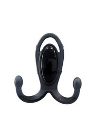 Resim Uzay Siyah Ufak Portmanto Dolap Askısı 