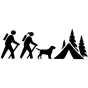 Resim Dianziye Kız Yürüyüşü Siyah Vinil Stiker Çifti D-2101 - 7x2cm, 11g, Seçenekli Yansıtıcı Gümüş 