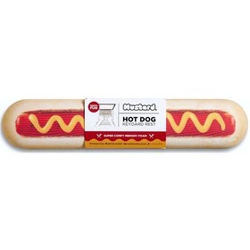 Resim Mustard Hot Dog Silikon Klavye Desteği 