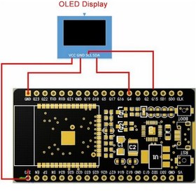 Resim Wezone Esp32 Geliştirme Kartı: Wifi+bluetooth, Çift Çekirdekli Cpu, Iot Uygulamaları İçin Zengin Periferikler 